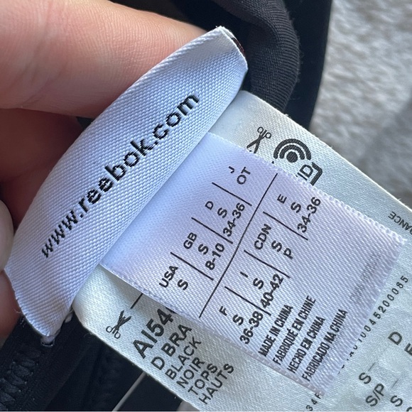 Reebok AI5467 Womens Dance Strappy Bra, S - Picture 10 of 14